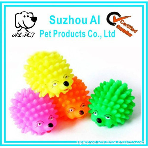 Cute Hedgehog Shape Pet Dog Puppy Squeaky Dog Chew Toy